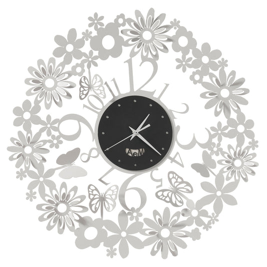 Orologio da parete di design Margherite Arti E Mestieri