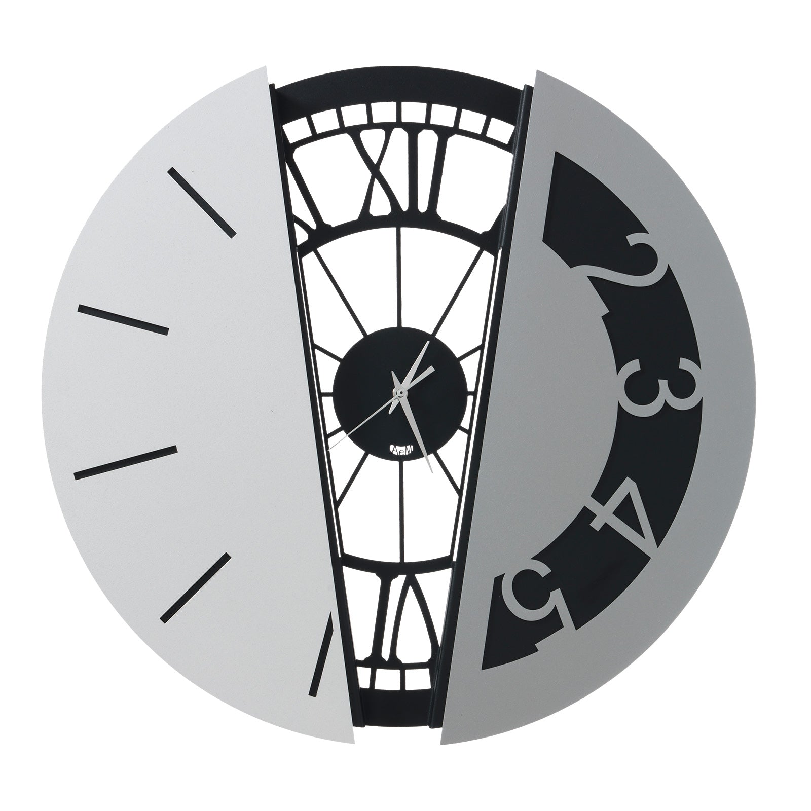 Orologio da parete di design composto Metamorphosi Arti E Mestieri