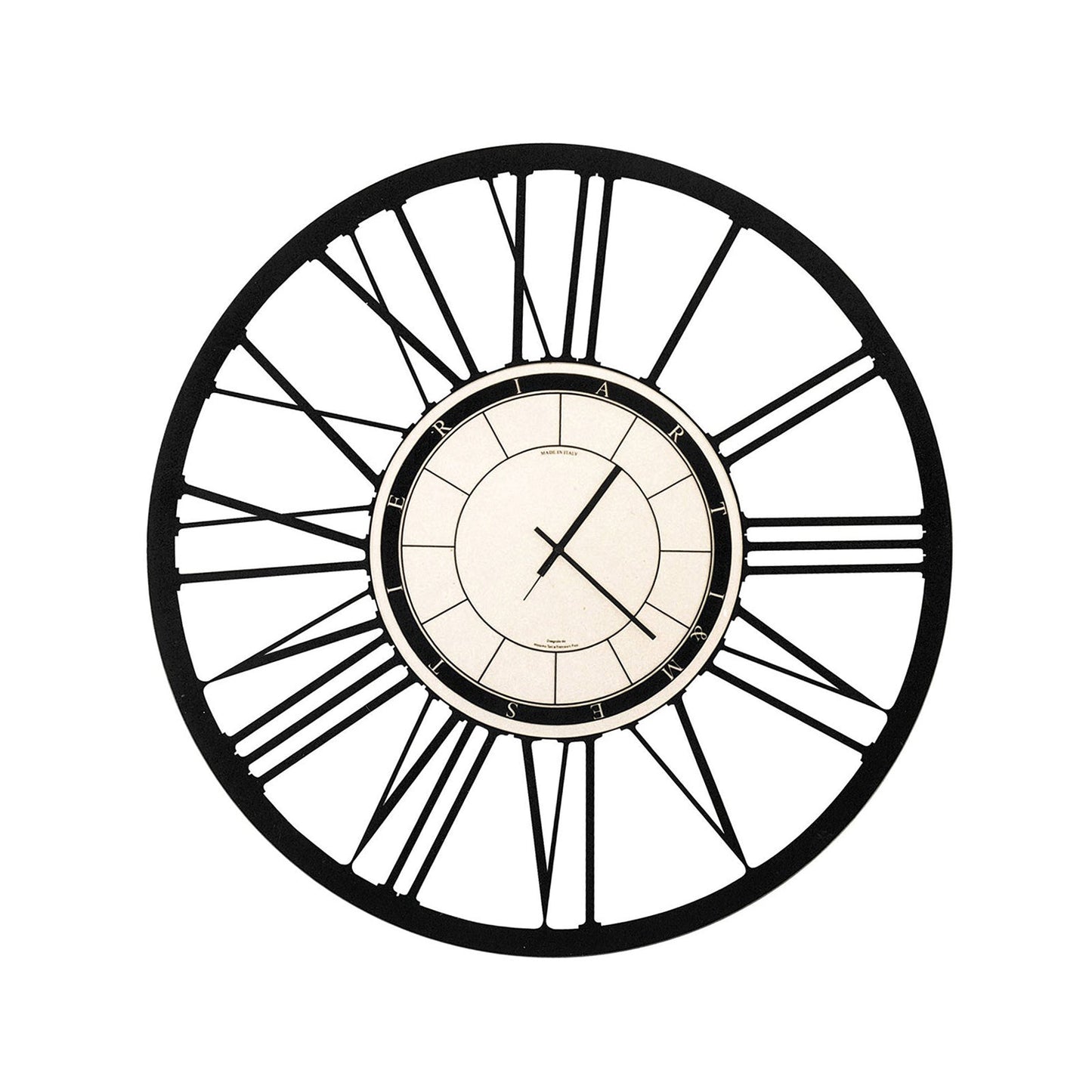 Orologio da parete di design numeri romani Arti E Mestieri