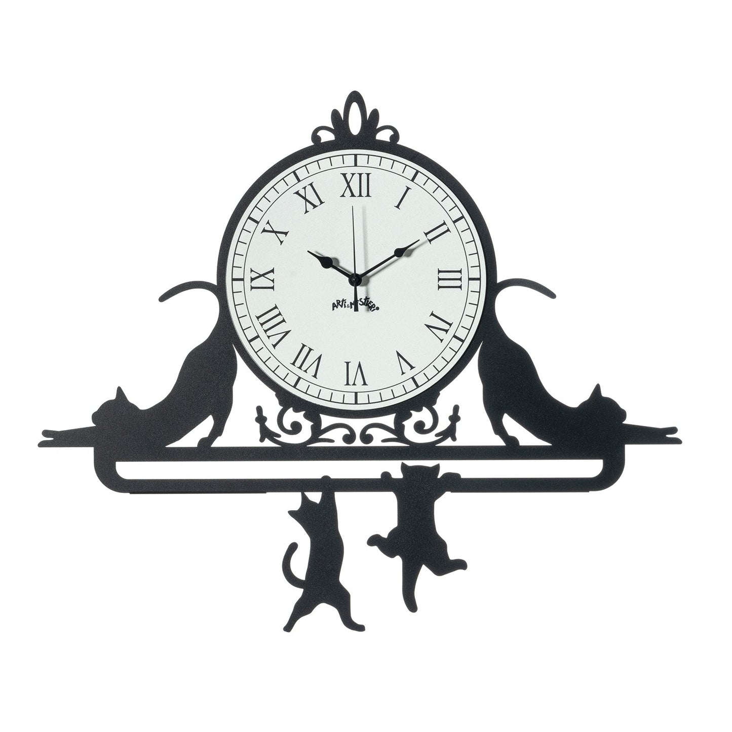 Orologio da parete particolare Cattitude Arti E Mestieri