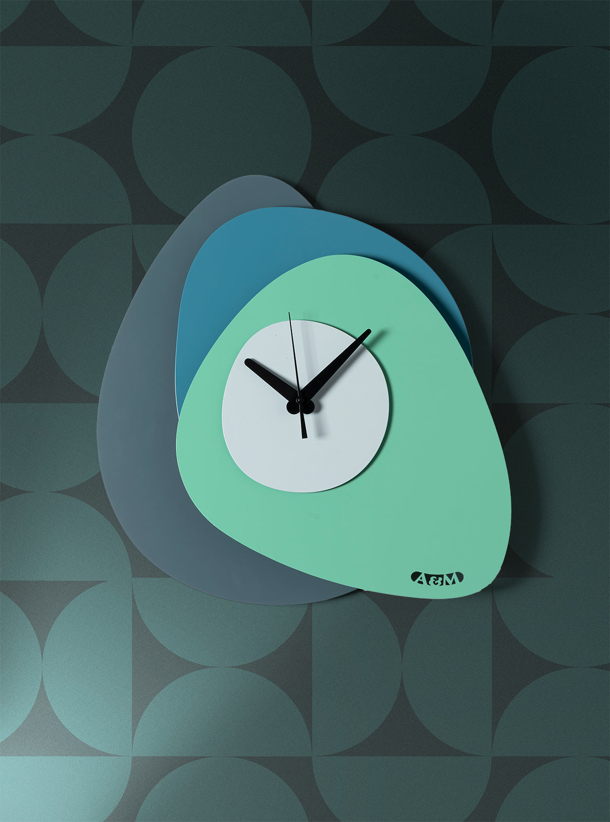 Orologio di design minimal Grease Arti E Mestieri