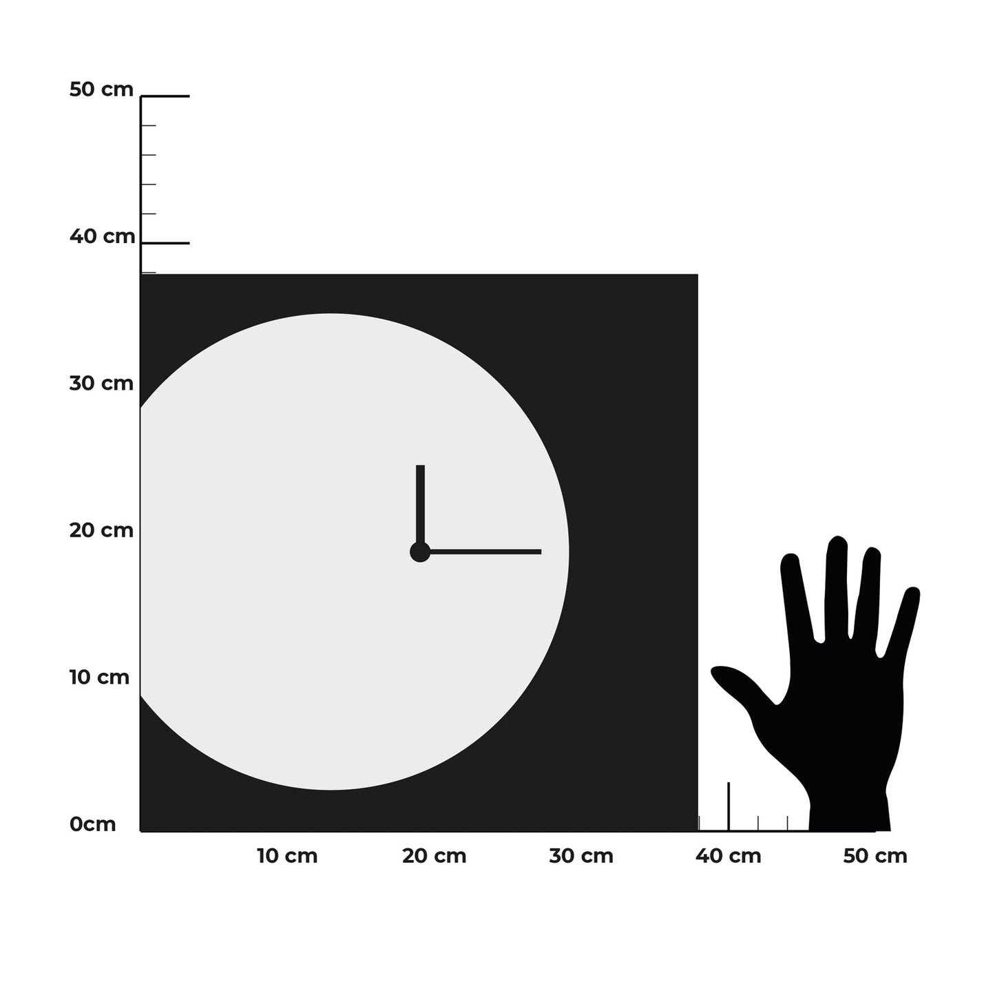 Orologio di design minimal Ecleo Arti E Mestieri