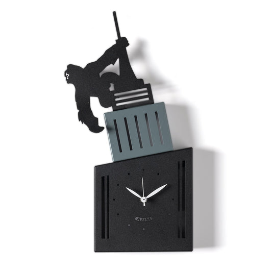 Orologio da parete di design King Kong Arti E Mestieri