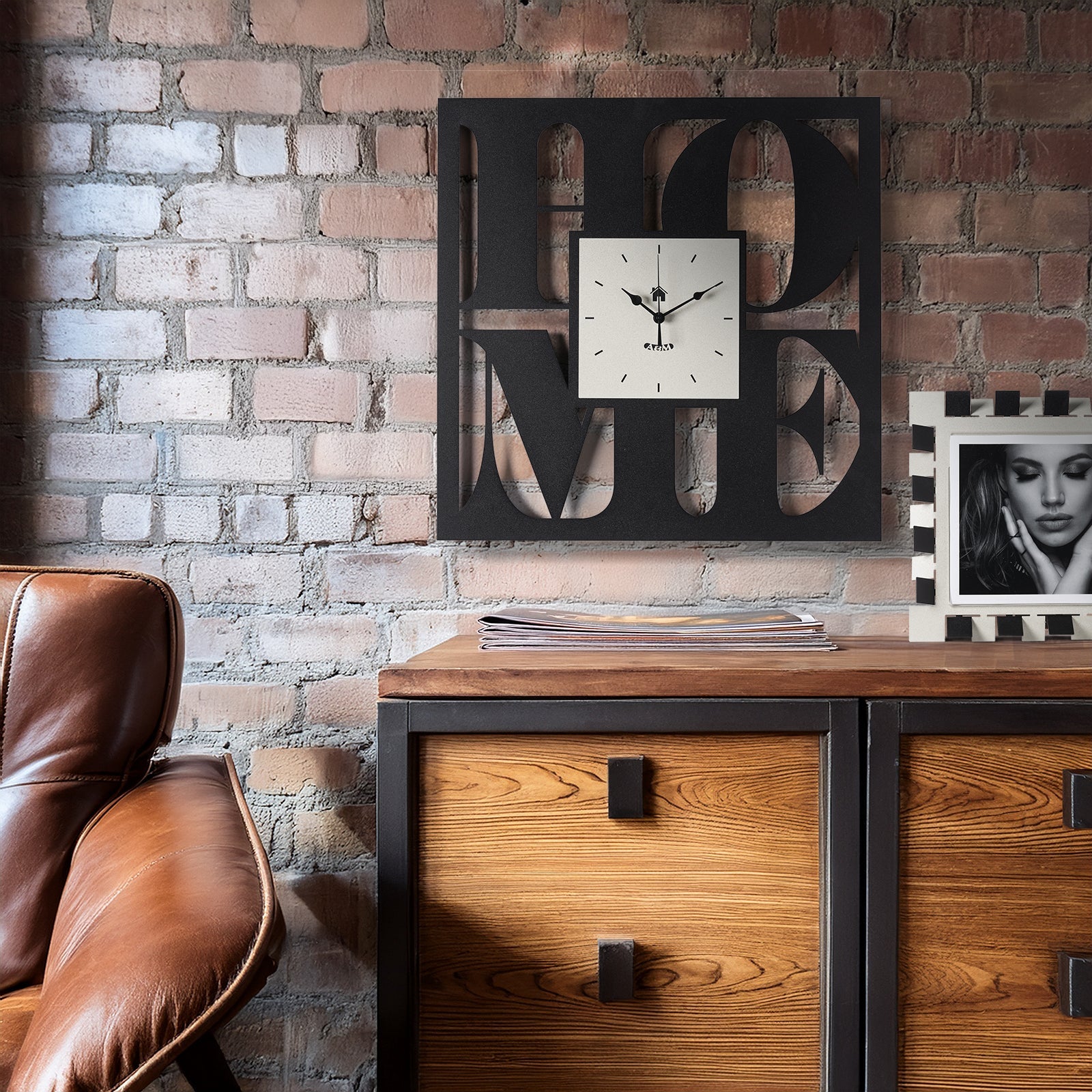 Orologio da parete di design Home Arti E Mestieri