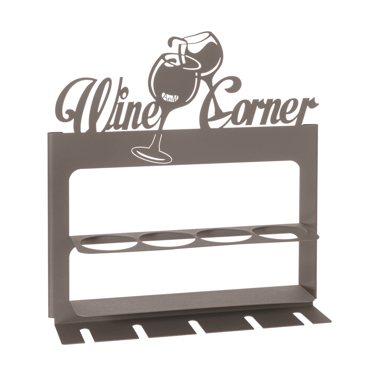 Porta bottiglie da parete moderno Wine Corner Arti E Mestieri