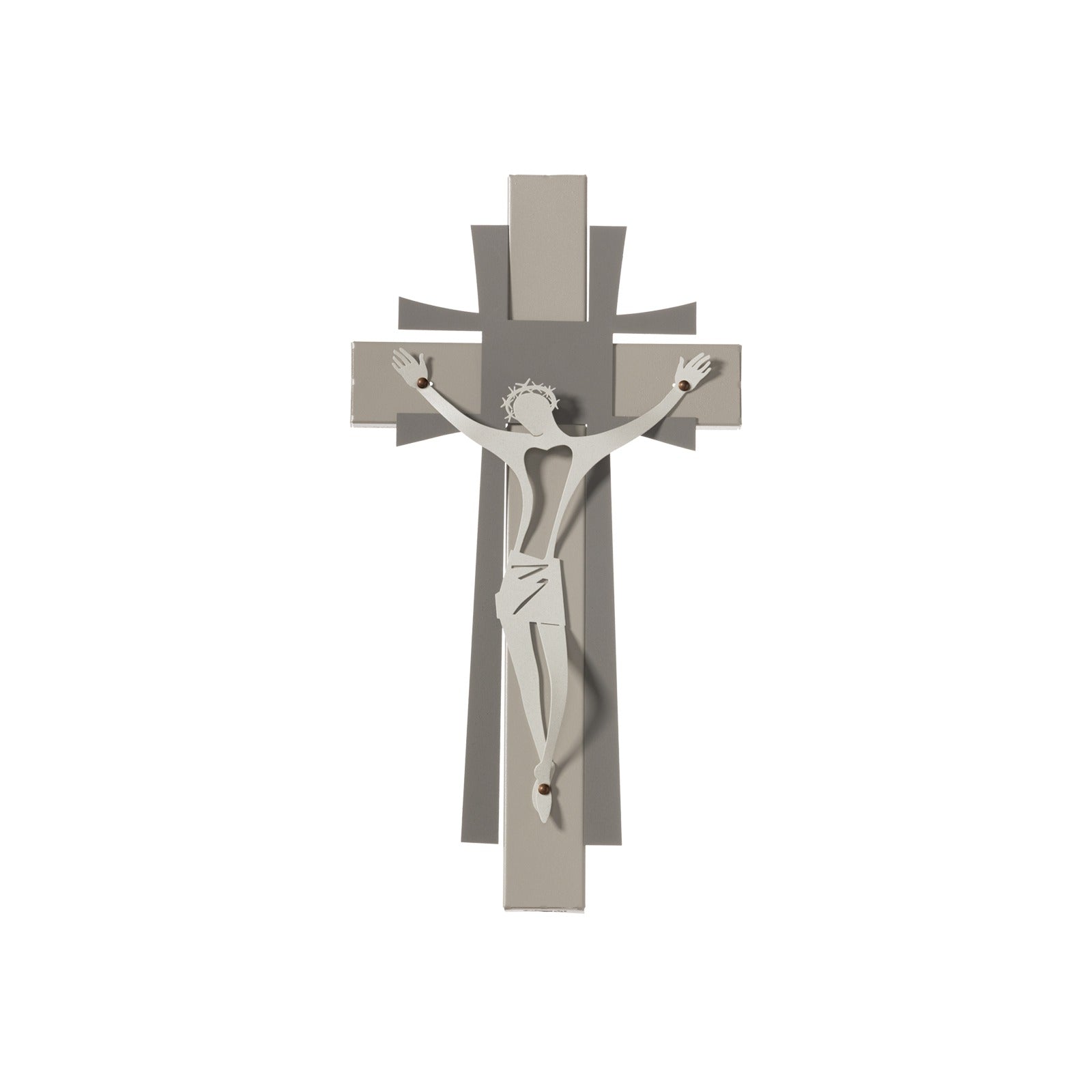 Arte sacra in ferro Crocifisso piccolo da parete Arti E Mestieri