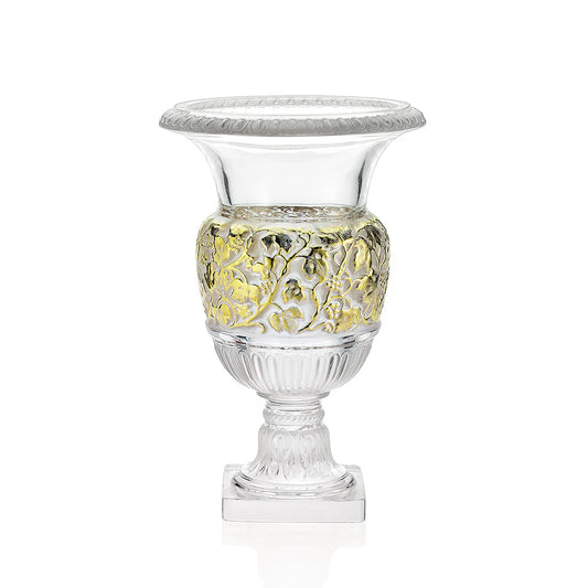 Vaso Versailles Cristallo e Oro