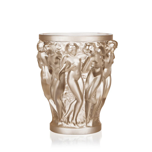 Vaso Bacchantes Cristallo trasparente, lucentezza dorata