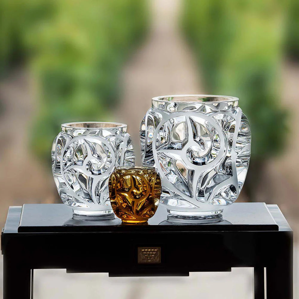 Vaso Tourbillons Cristallo trasparente