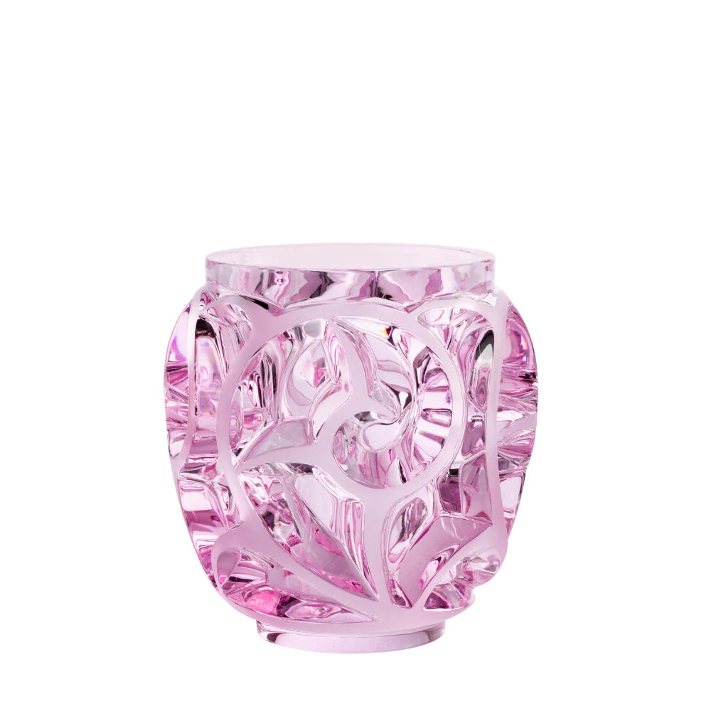 Vaso Tourbillons Cristallo rosa