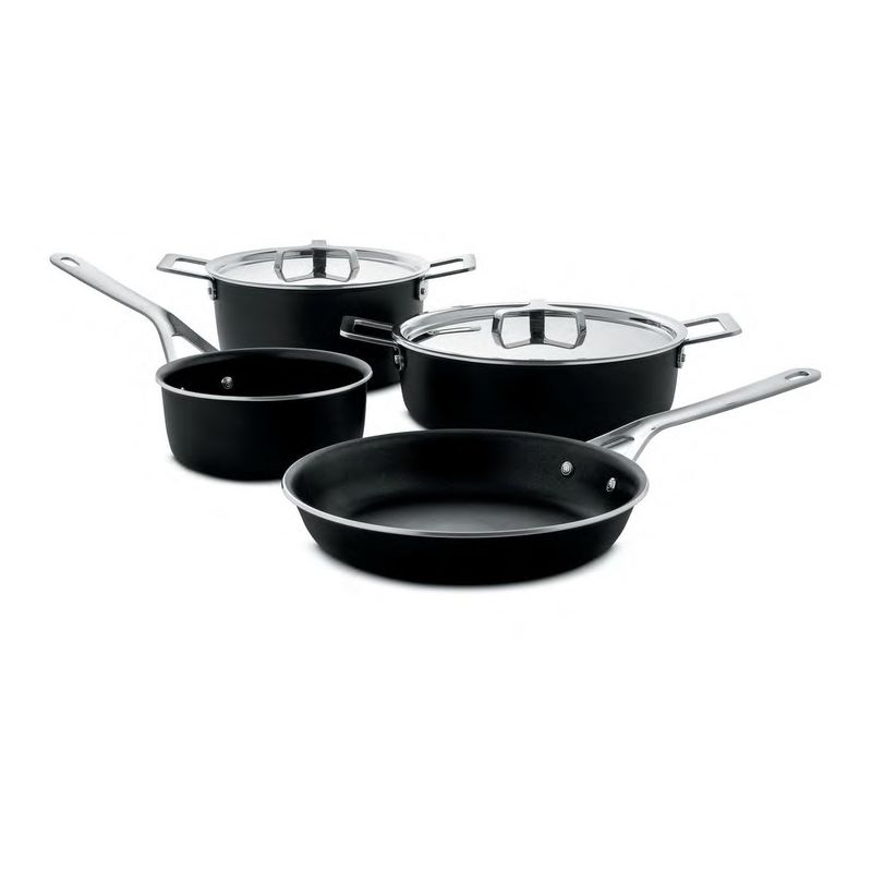 Batteria di pentole 6 pezzi pots&pans black