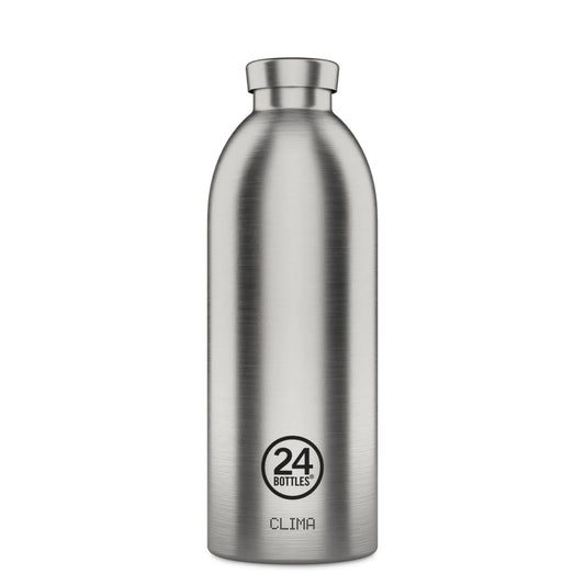 Clima Bottle 850 Brushed Steel 24bottles
