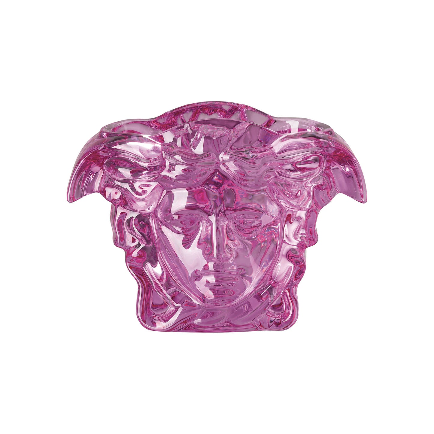 Medusa Grande Pink – Vaso in Cristallo Versace