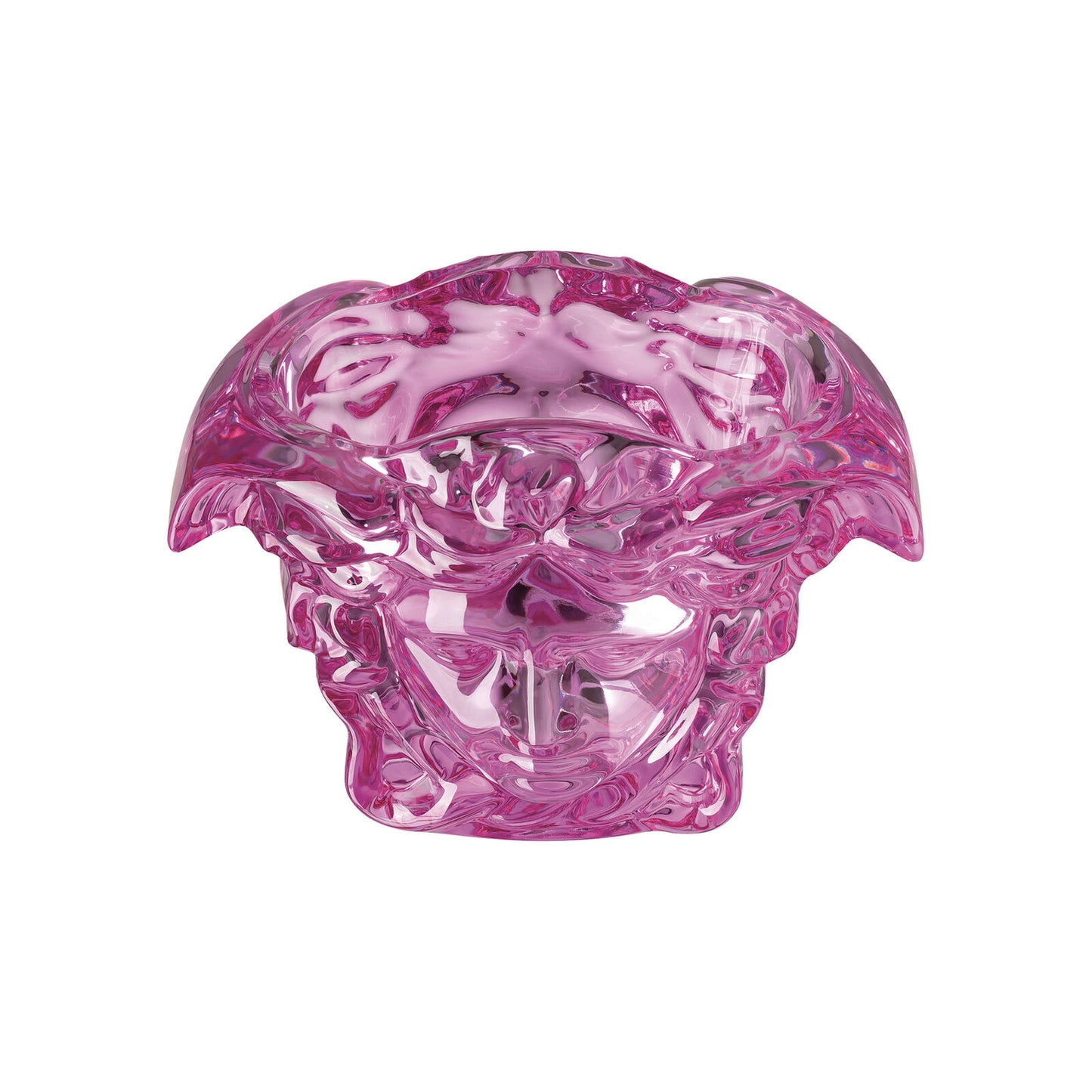 Medusa Grande Pink – Vaso in Cristallo Versace