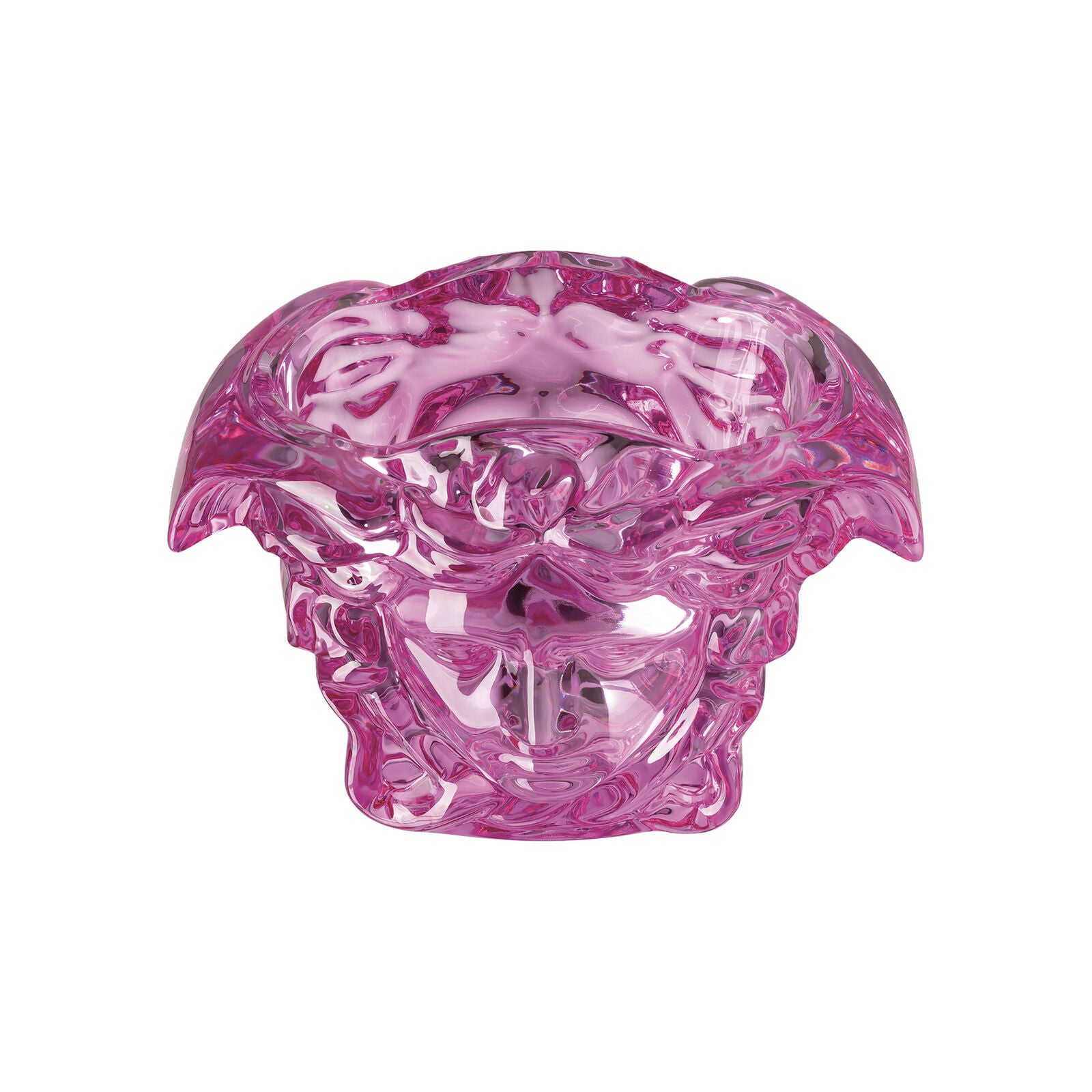 Medusa Grande Pink – Vaso in Cristallo Versace
