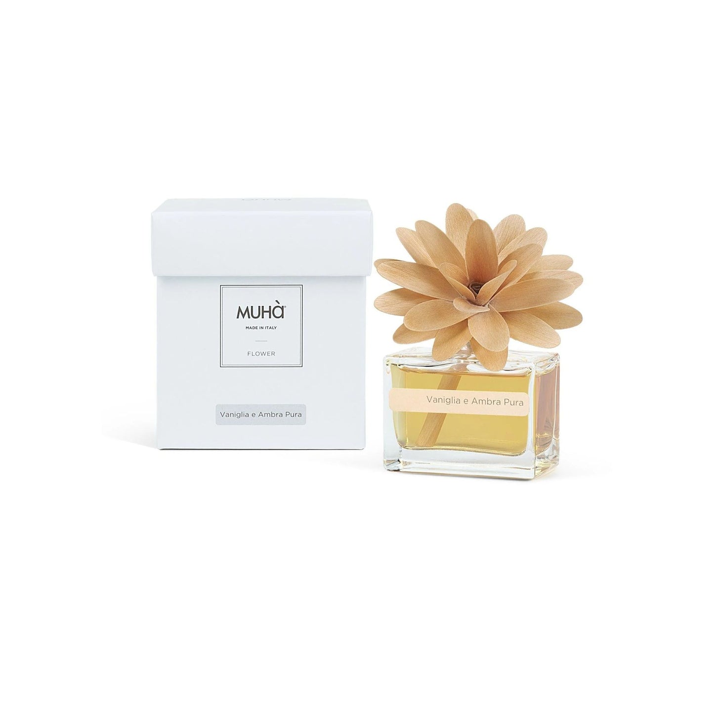 Flower 30Ml Natural Vaniglia E Ambra Pura Muha