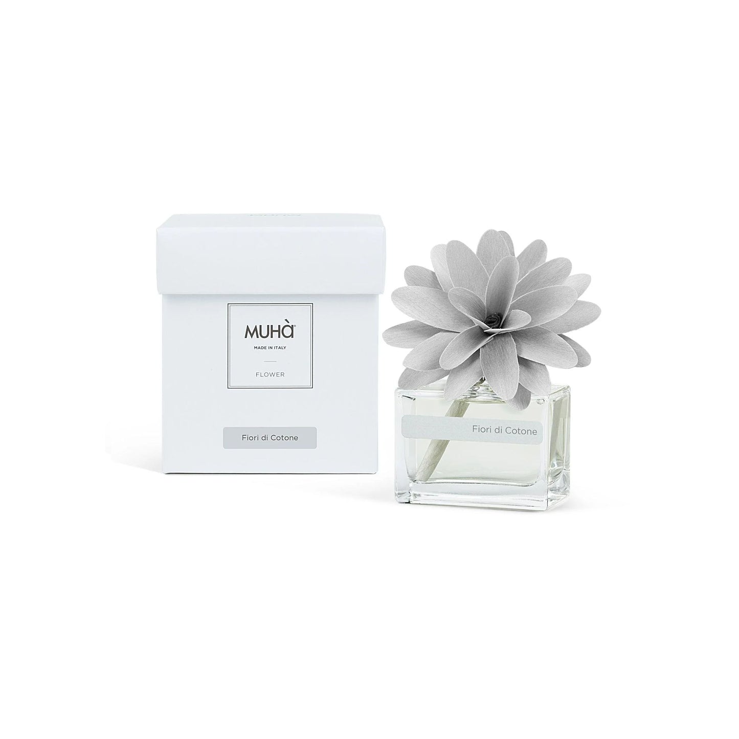 Flower 30Ml Grigio Fiori Di Cotone Muha