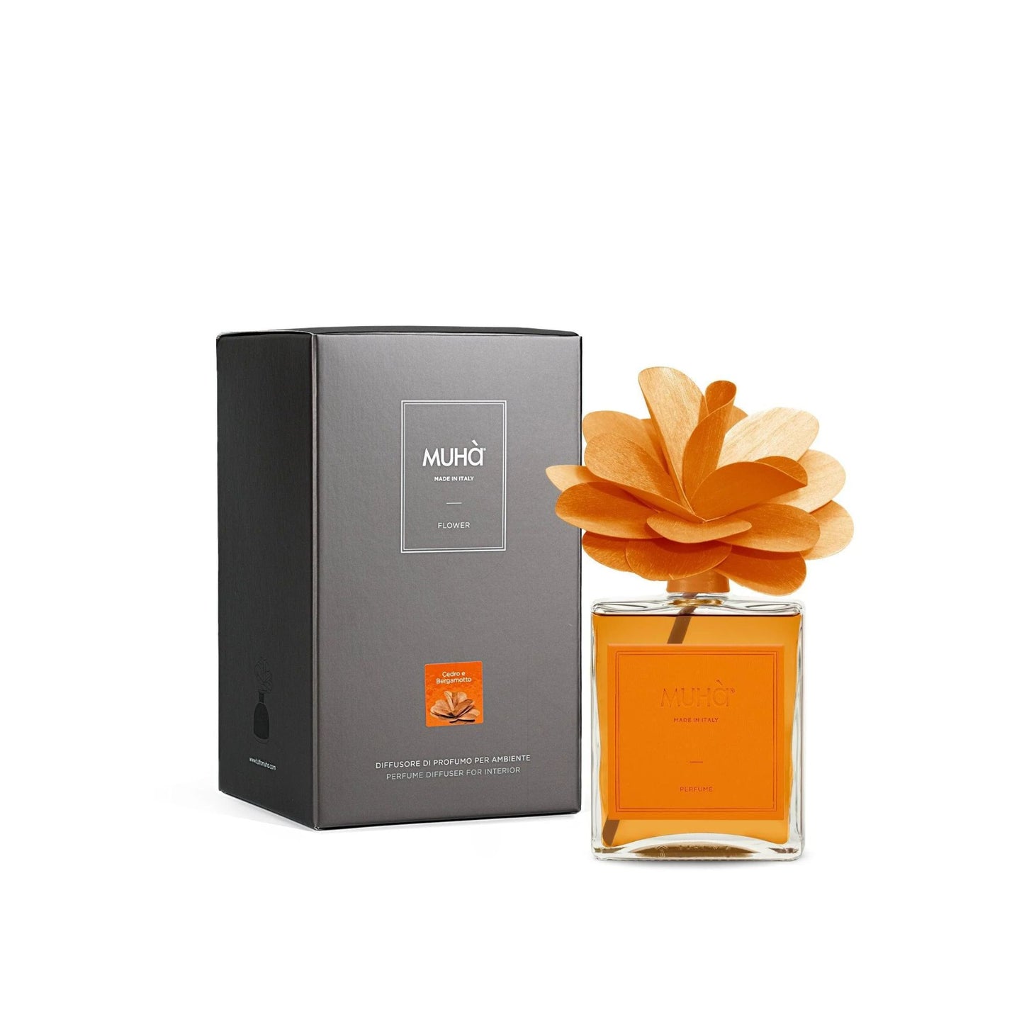 Flower 500Ml Arancio Cedro E Bergamotto Muha