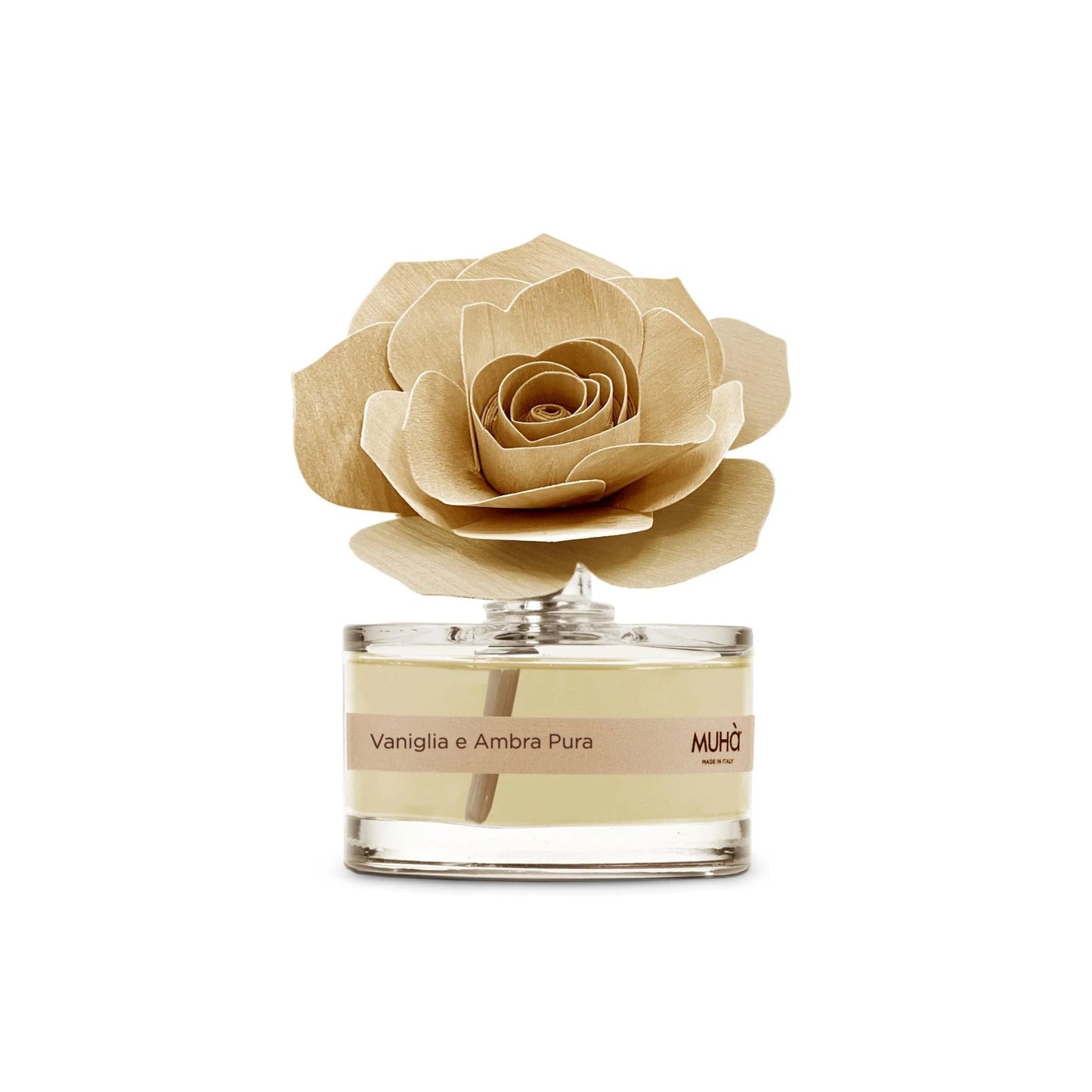 Rosa Natural 50Ml Vaniglia E Ambra Pura Muha