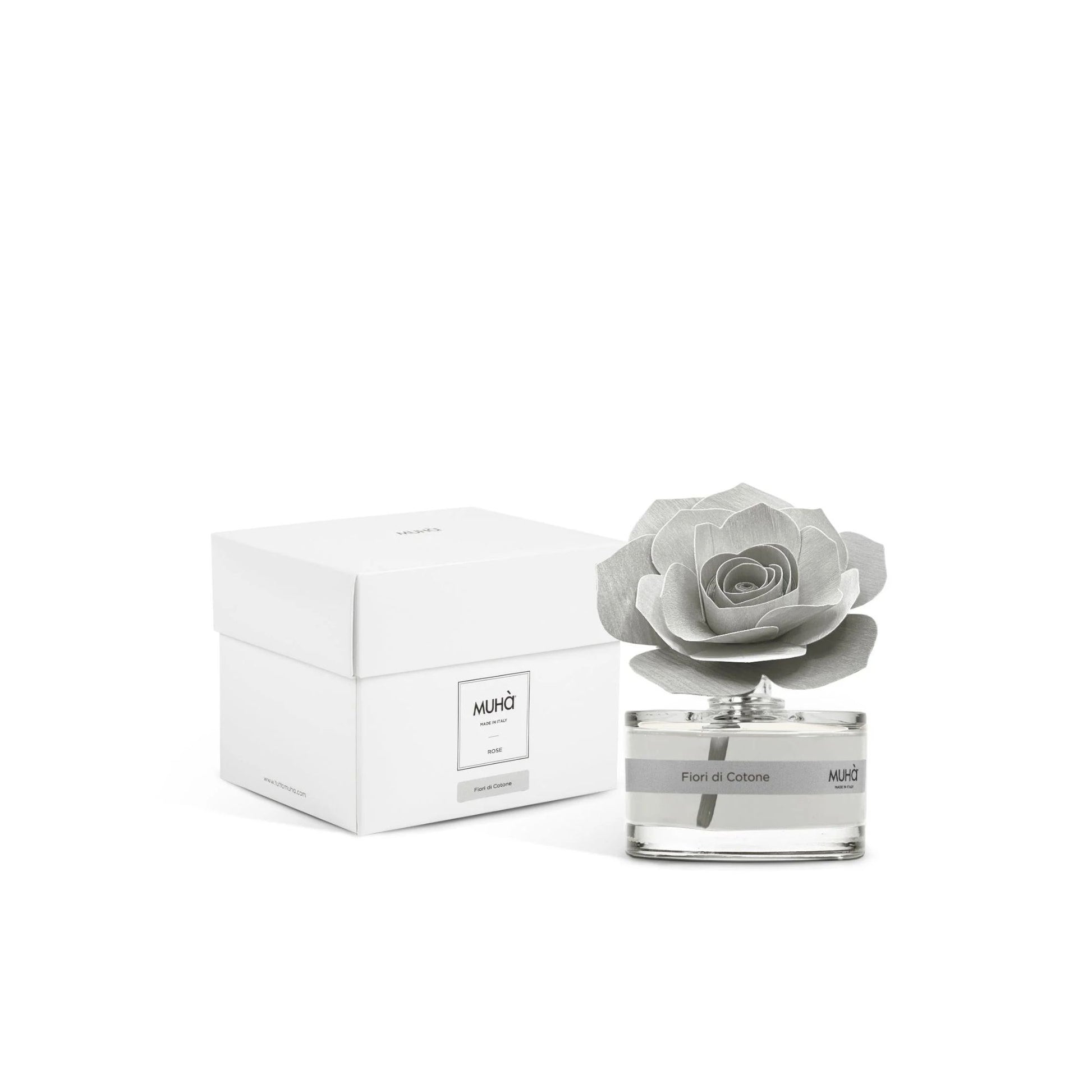 Rosa Grigia 50Ml Fiori Di Cotone Muha