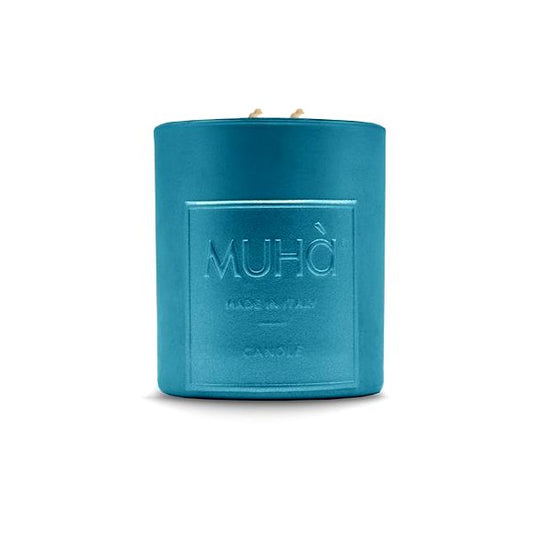 Candela 300Gr Turchese Menta E Sandalo