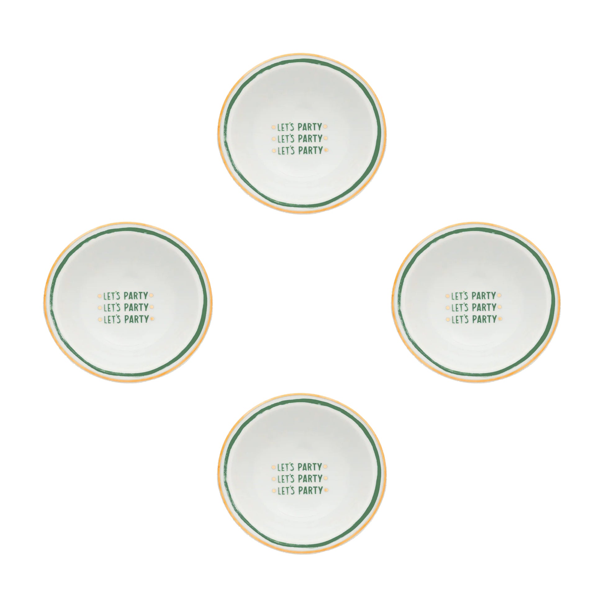 Set 4 ciotole Let`s Party Bitossi Home