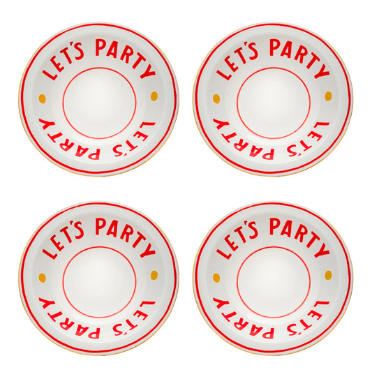 Set 4 ciotole Let`s Party
