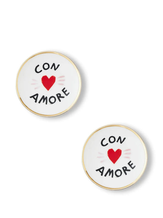 Set 2 piatti dessert Amore