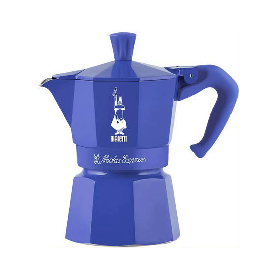 Moka Express 3Tz Blu Bialetti Exclusive