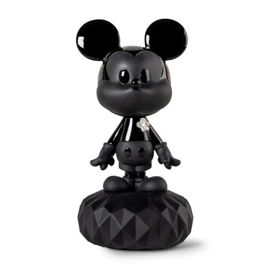Scultura Mickey Total Black Lladro'