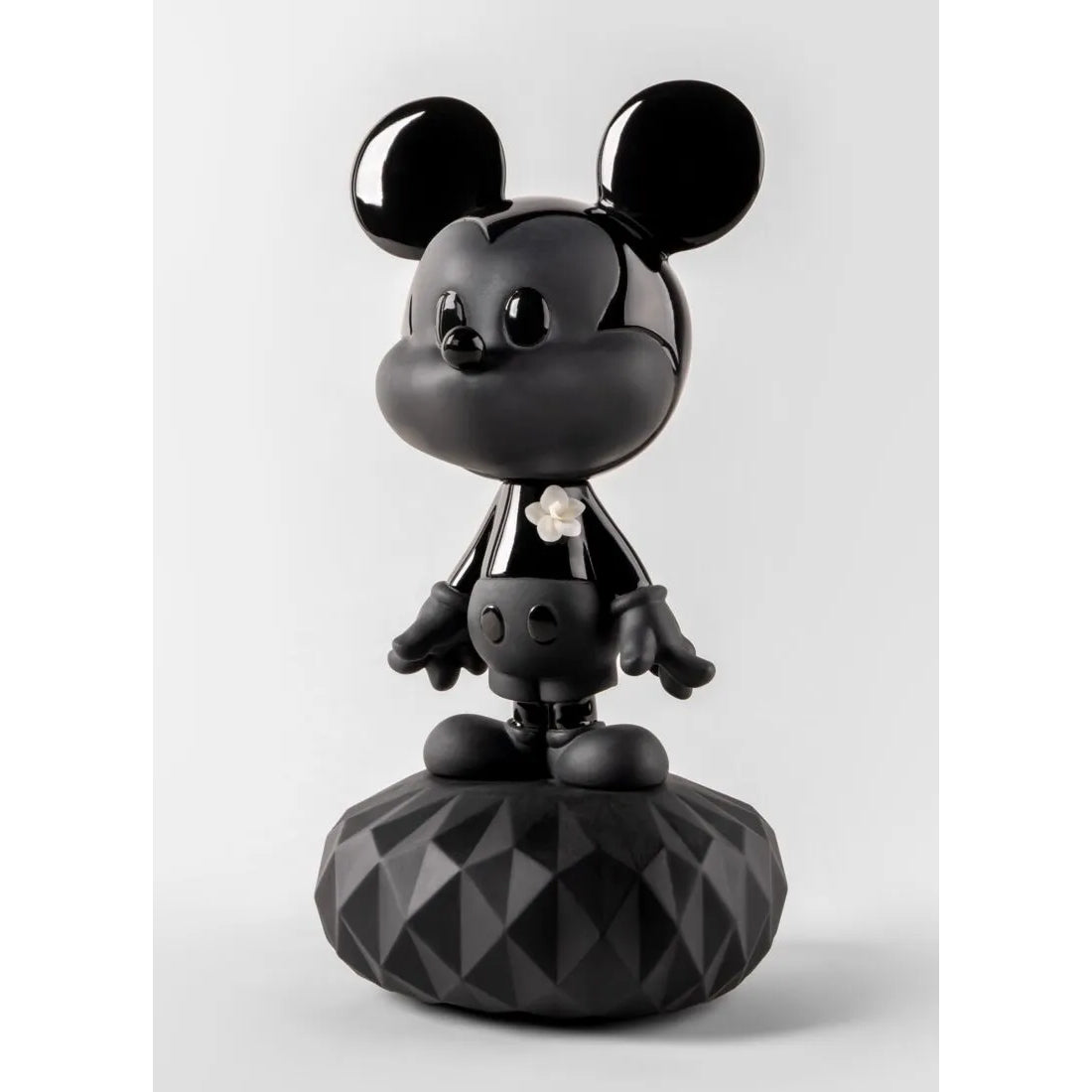 Scultura Mickey Total Black Lladro'
