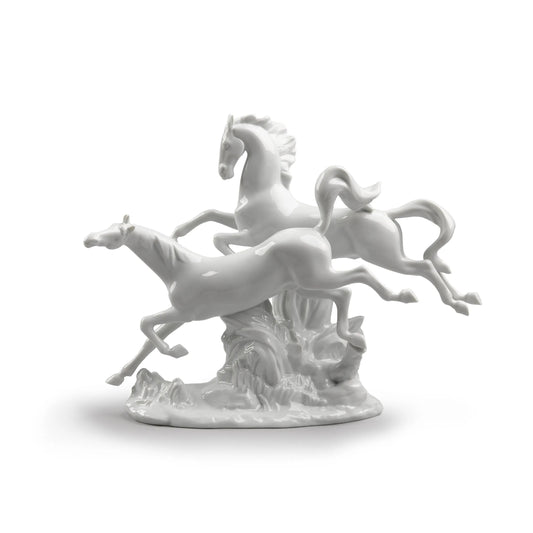 Figura Cavalli al galoppo Lladro'