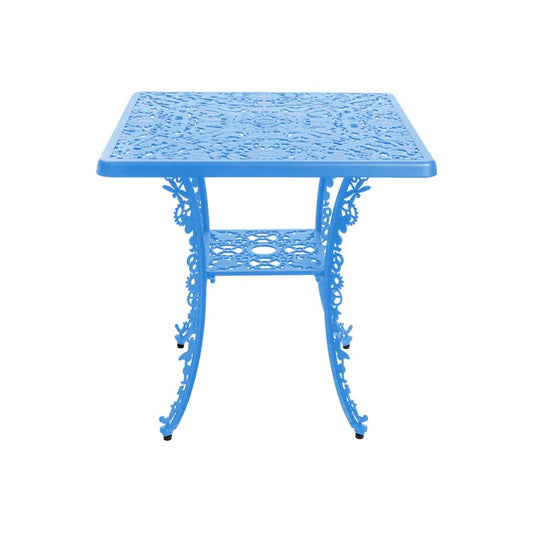 Tavolino in Alluminio Quadrato industry BLU Seletti