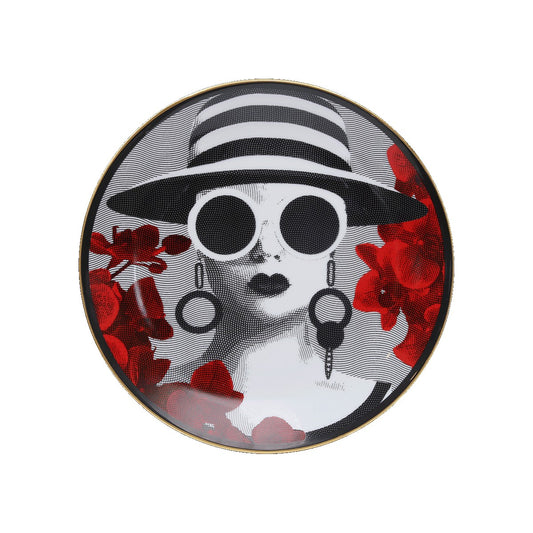 Piatto decorativo Mrs White