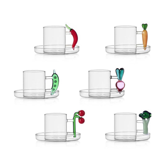Set 6 tazze Vegetables
