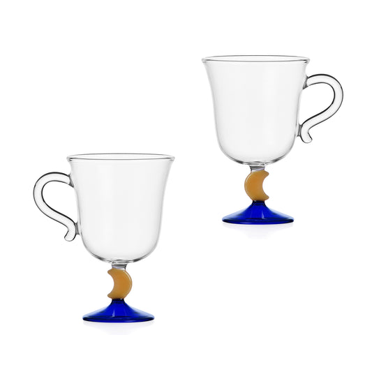 Set 2 tazze luna gialla Sogno D`Oriente