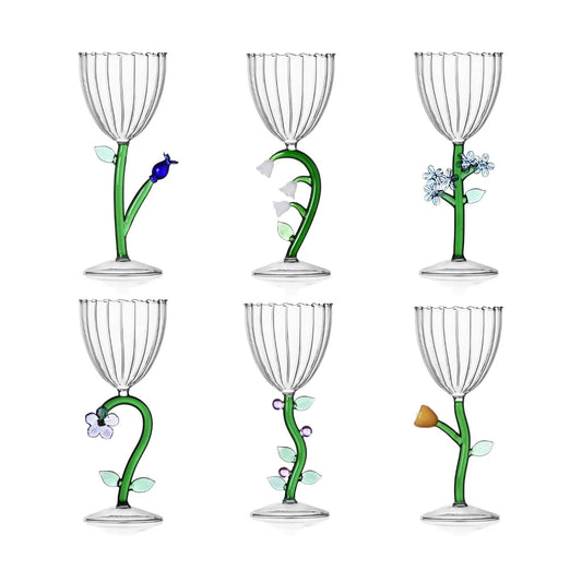 Set 6 calici Floral Ichendorf