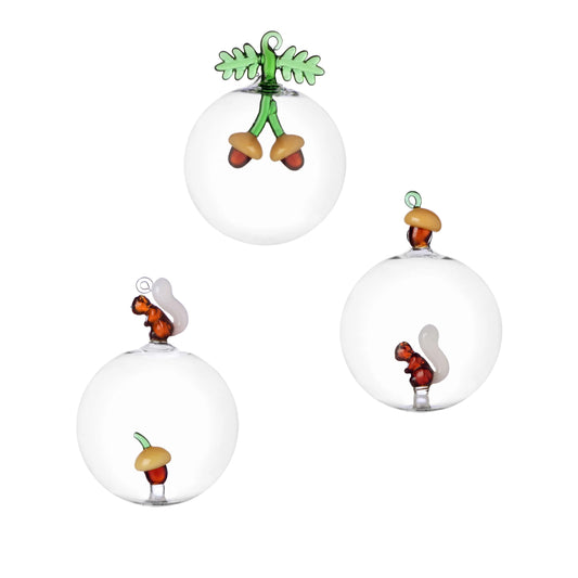 Set 3 sfere Natale 3