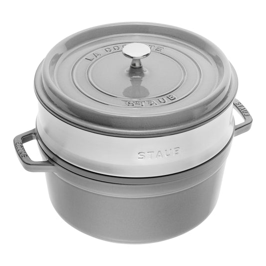 Casseruola con cestello a vapore 24 cm