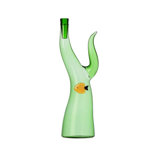 bottiglia alga-pesce ambra