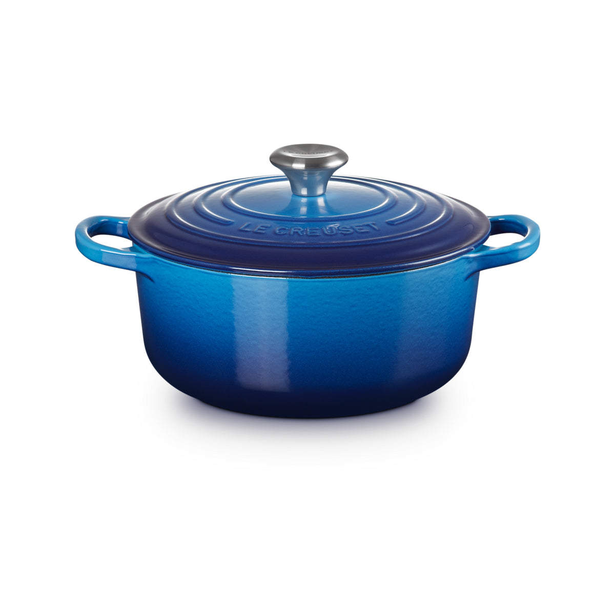 Cocotte Rotondo Evo 20 Azure Blu