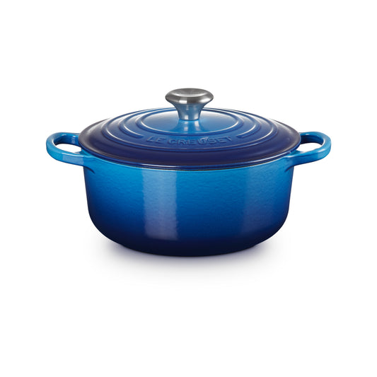 Cocotte Rotondo Evo 20 Azure Blu