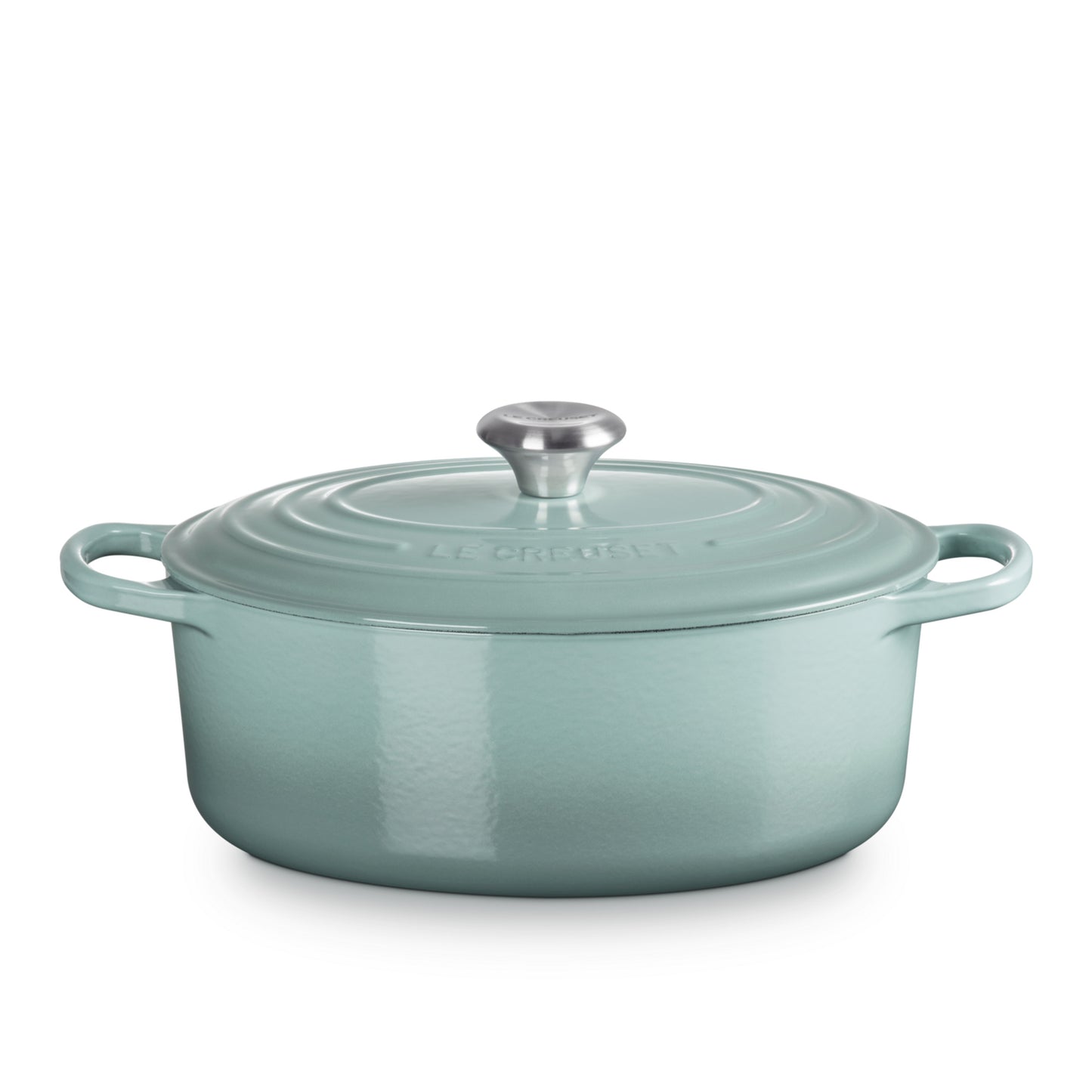 Cocotte Ovale Evo 29 - Sea Salt Le Creuset