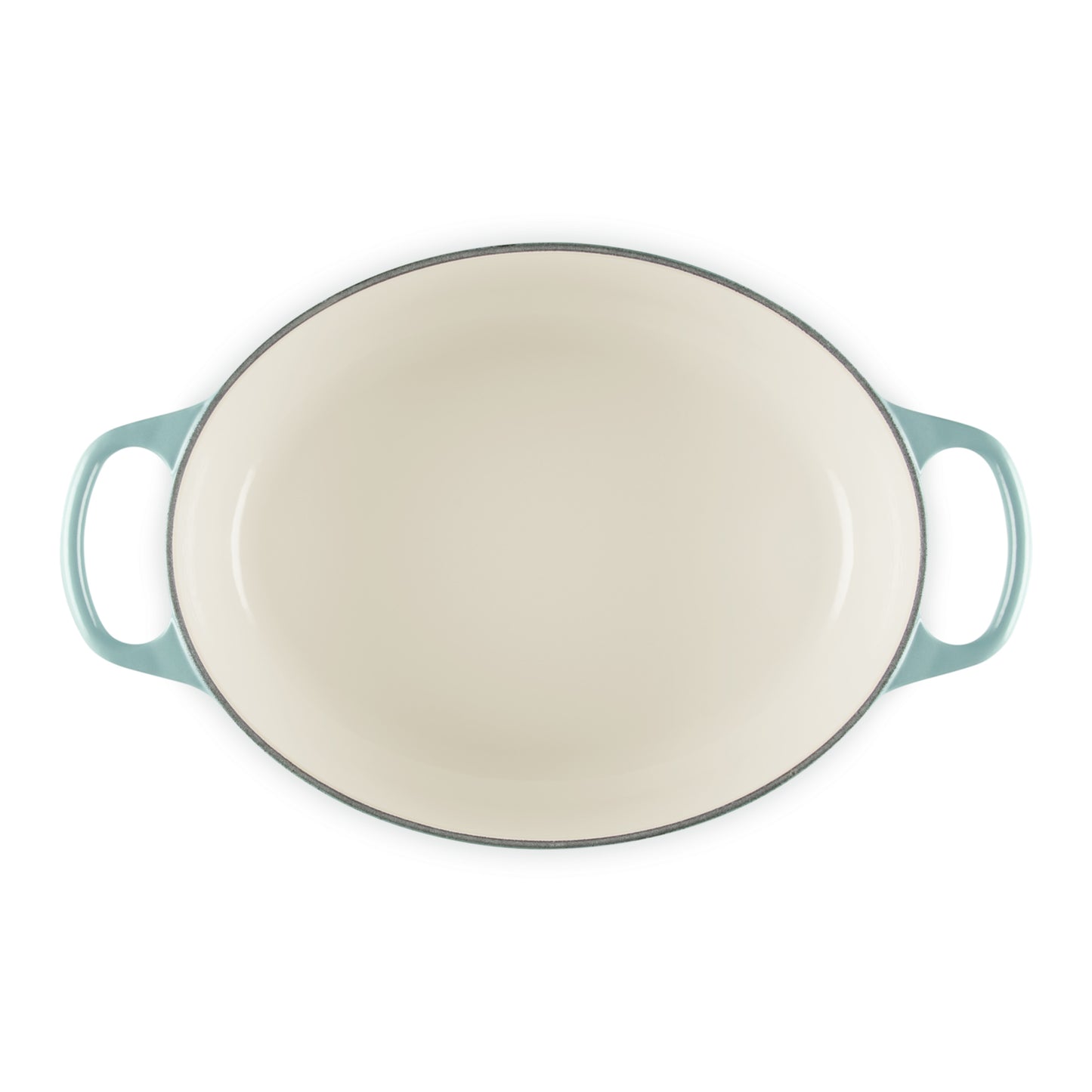 Cocotte Ovale Evo 29 - Sea Salt Le Creuset