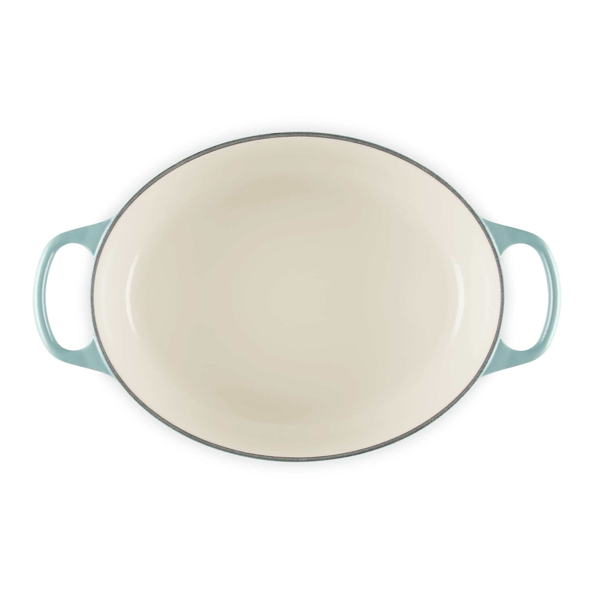 Cocotte Ovale Evo 29 - Sea Salt Le Creuset