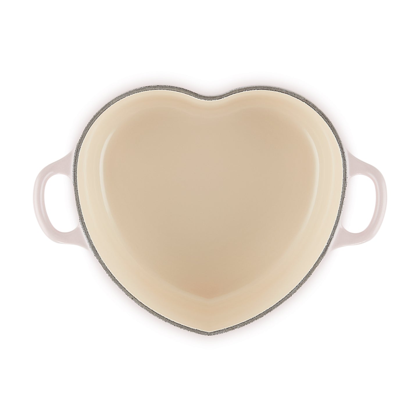 Cocotte a cuore in ghisa vetrificata con pomello a cuore 20 cm Le Creuset