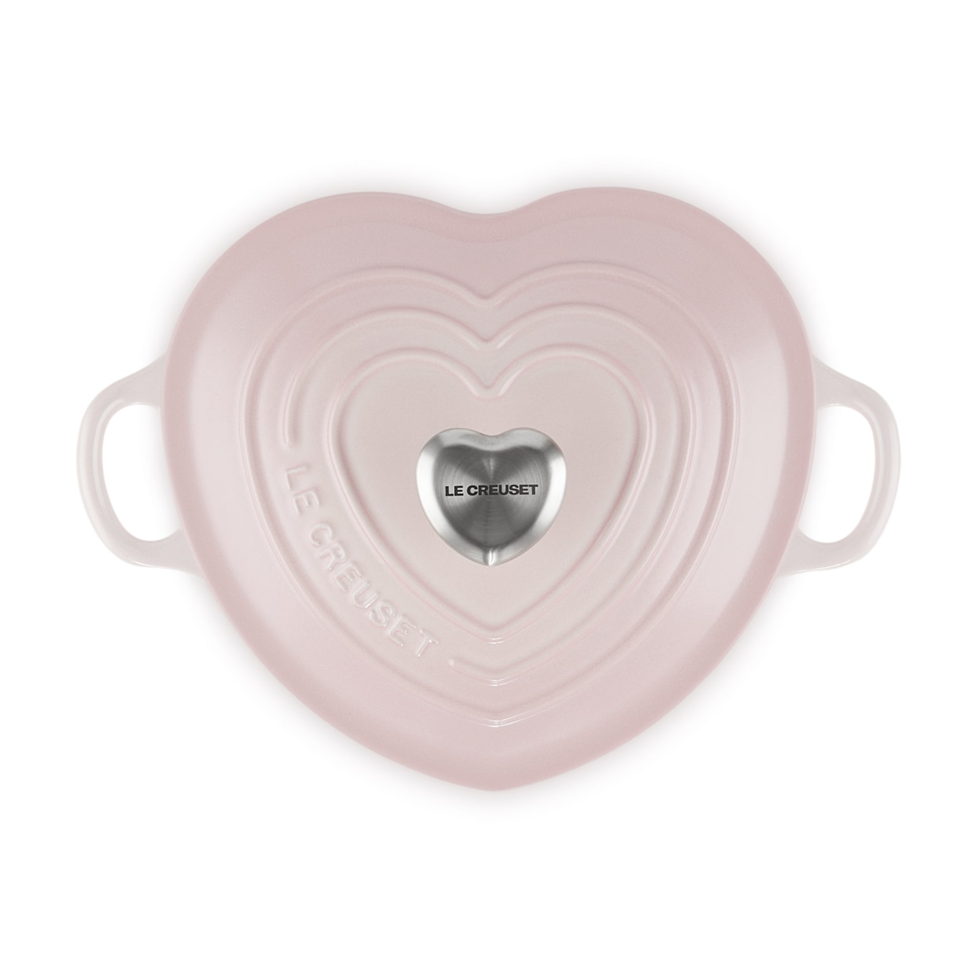 Cocotte a cuore in ghisa vetrificata con pomello a cuore 20 cm Le Creuset