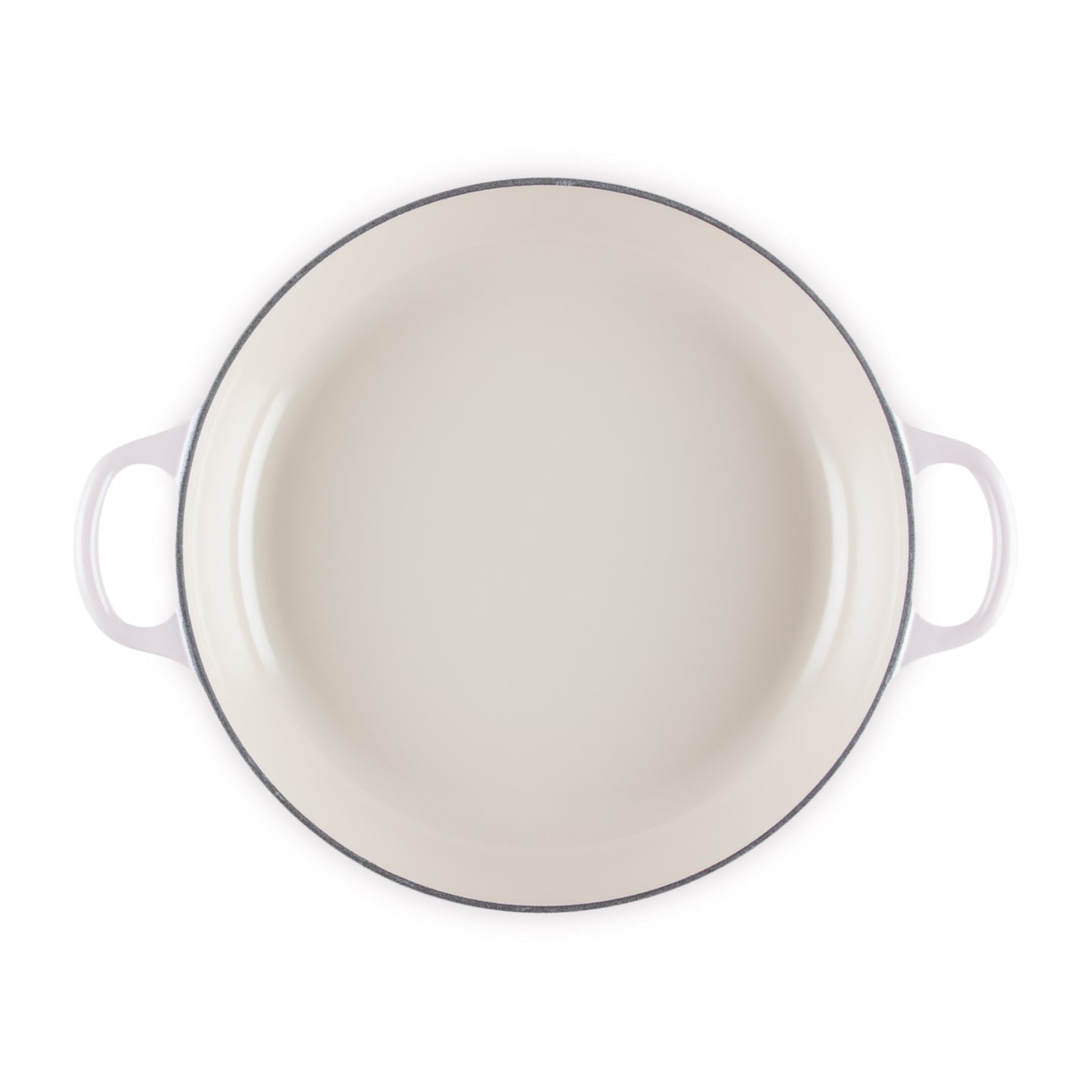 Tegame basso con coperchio a fiore in ghisa vetrificata 26 cm Le Creuset