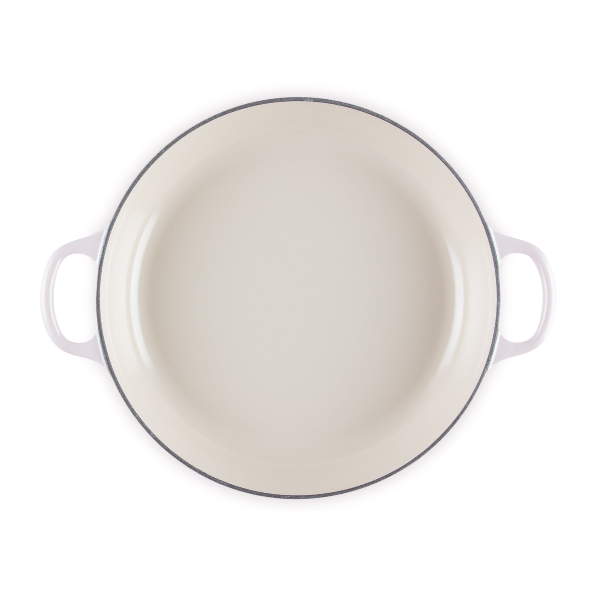 Tegame basso con coperchio a fiore in ghisa vetrificata 26 cm Le Creuset