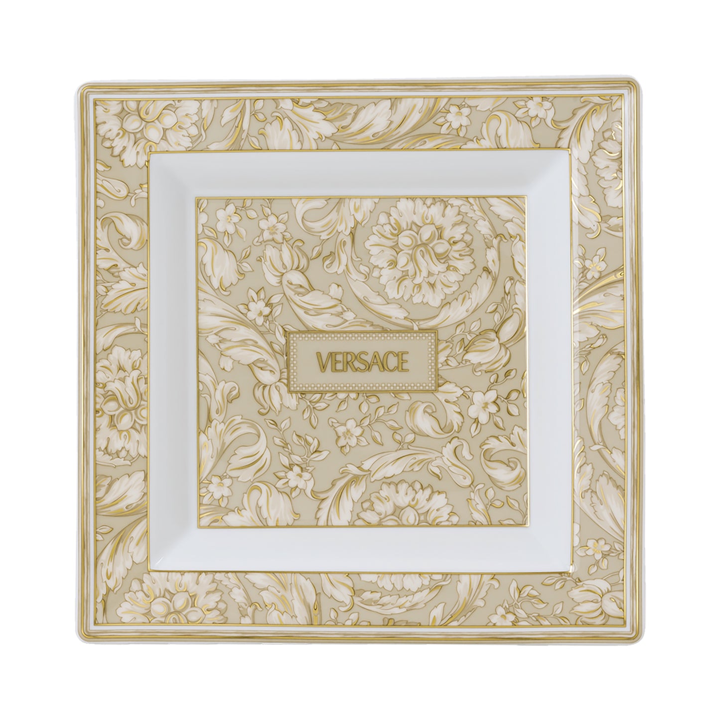 Barocco Beige Coppa 22 cm Versace Versace